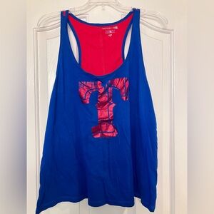 Texas Rangers Baseball Women's Racerback Tank